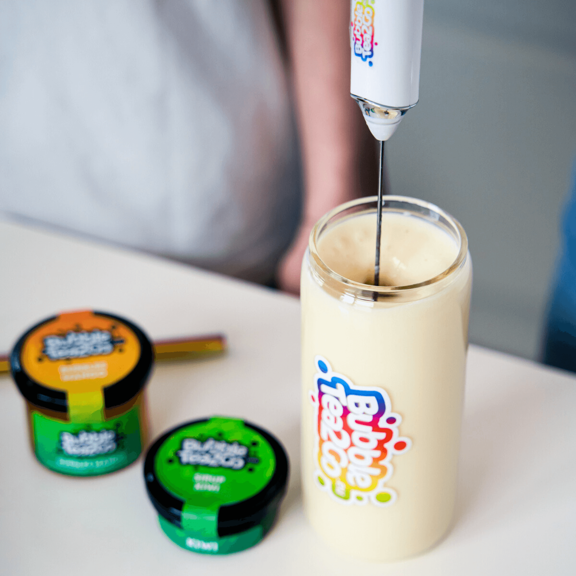 Dein BubbleTea2Go™ in unter 1 Minute: