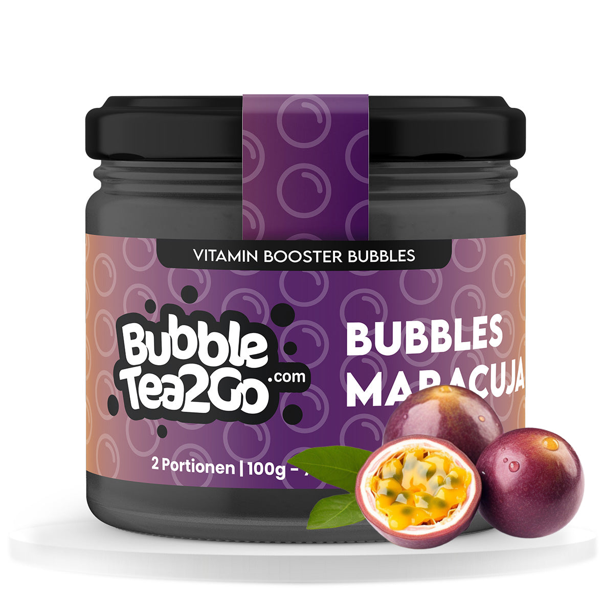 Bubbles - Fruit de la passion 2 portions (120g)