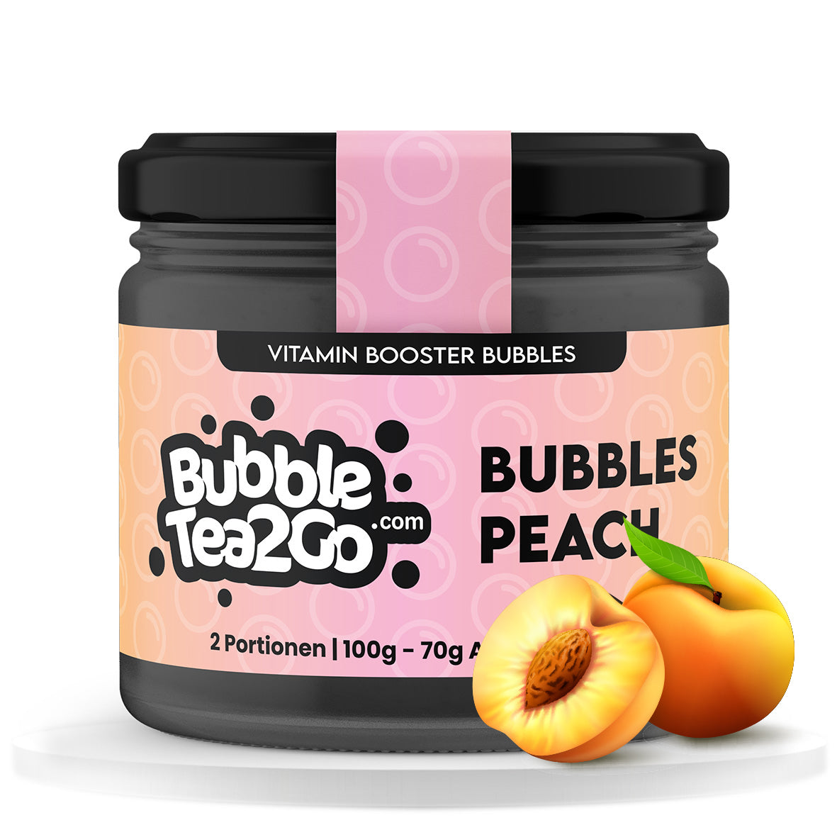 Bubbles - Peach 2 portions (120g)