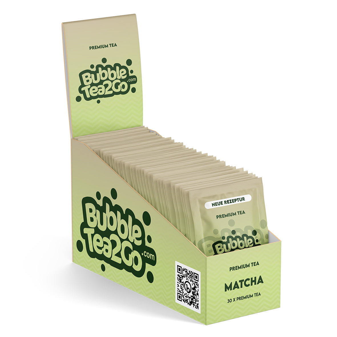 Boîte avant d'avantage de thé premium - Matcha (30 pcs.)