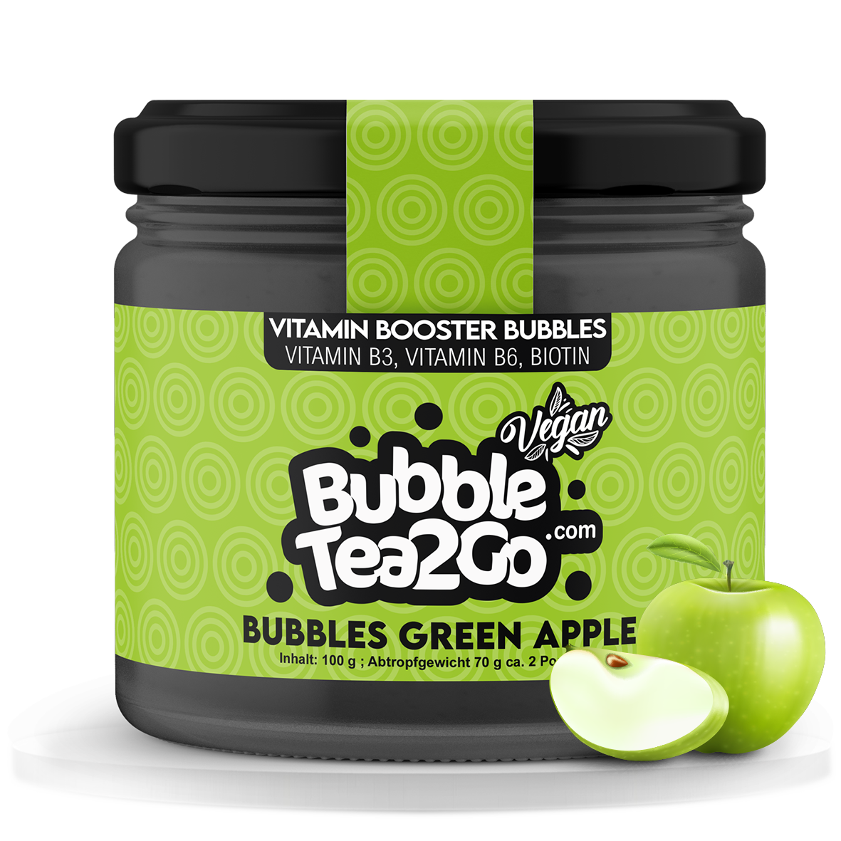 Bubbles - Apple 2 Portionen