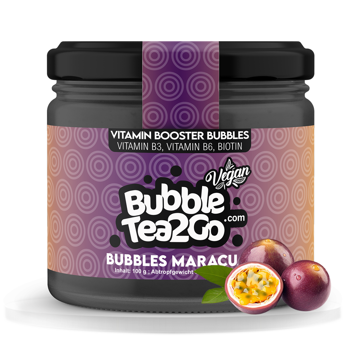 Bubbles - Maracuja 2 Portionen
