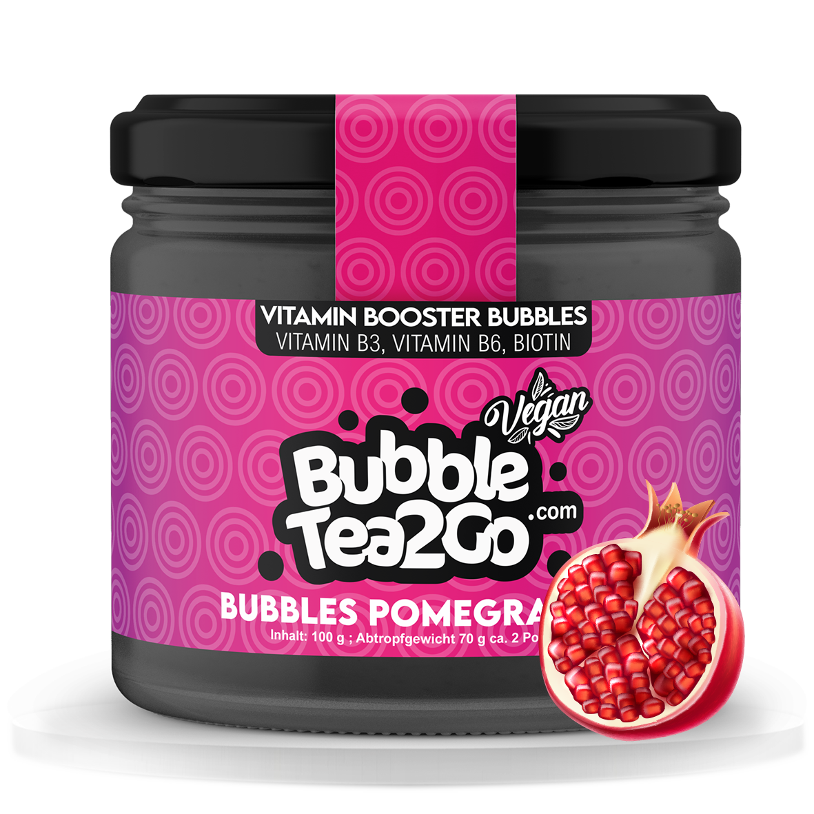 Bubbles - Pomegranate 2 portions (120g)