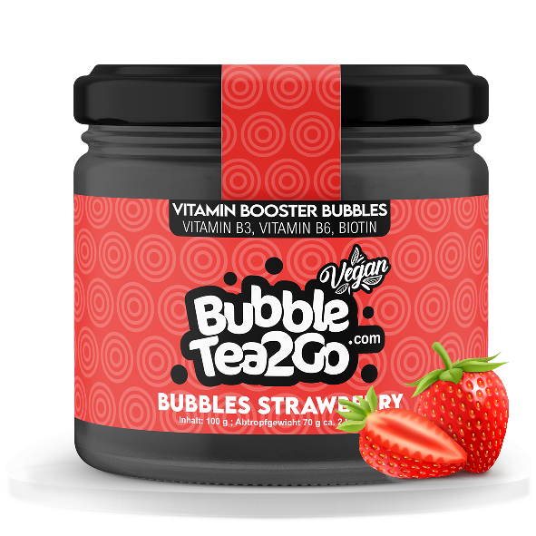 Bubbles - Strawberry 2 Portionen