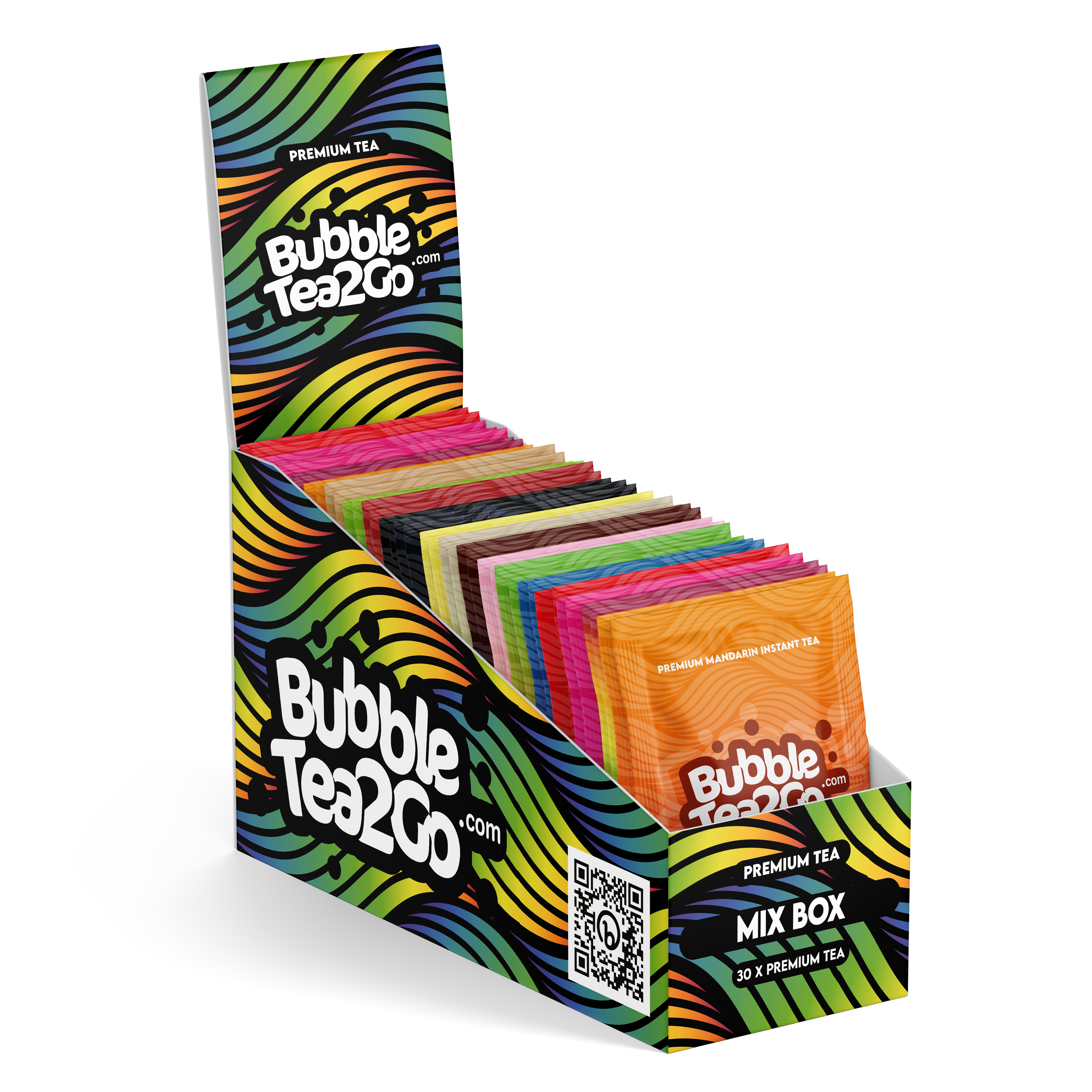 3-in-1 benefit package: teas, bubbles and syrup