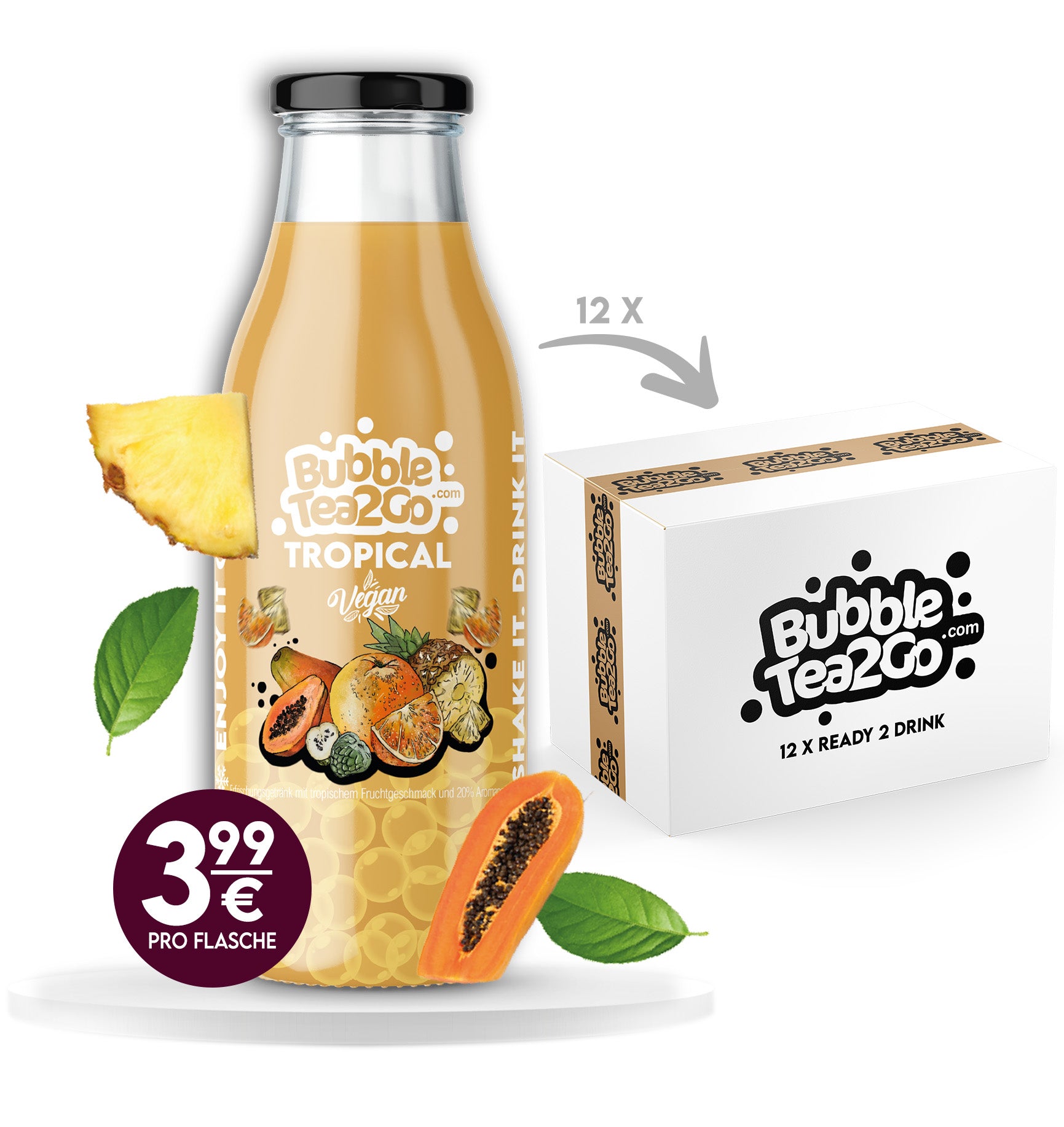 Ready To Drink Tropical - 12x 0,3L Kurzer MHD 02.2025!!!!!
