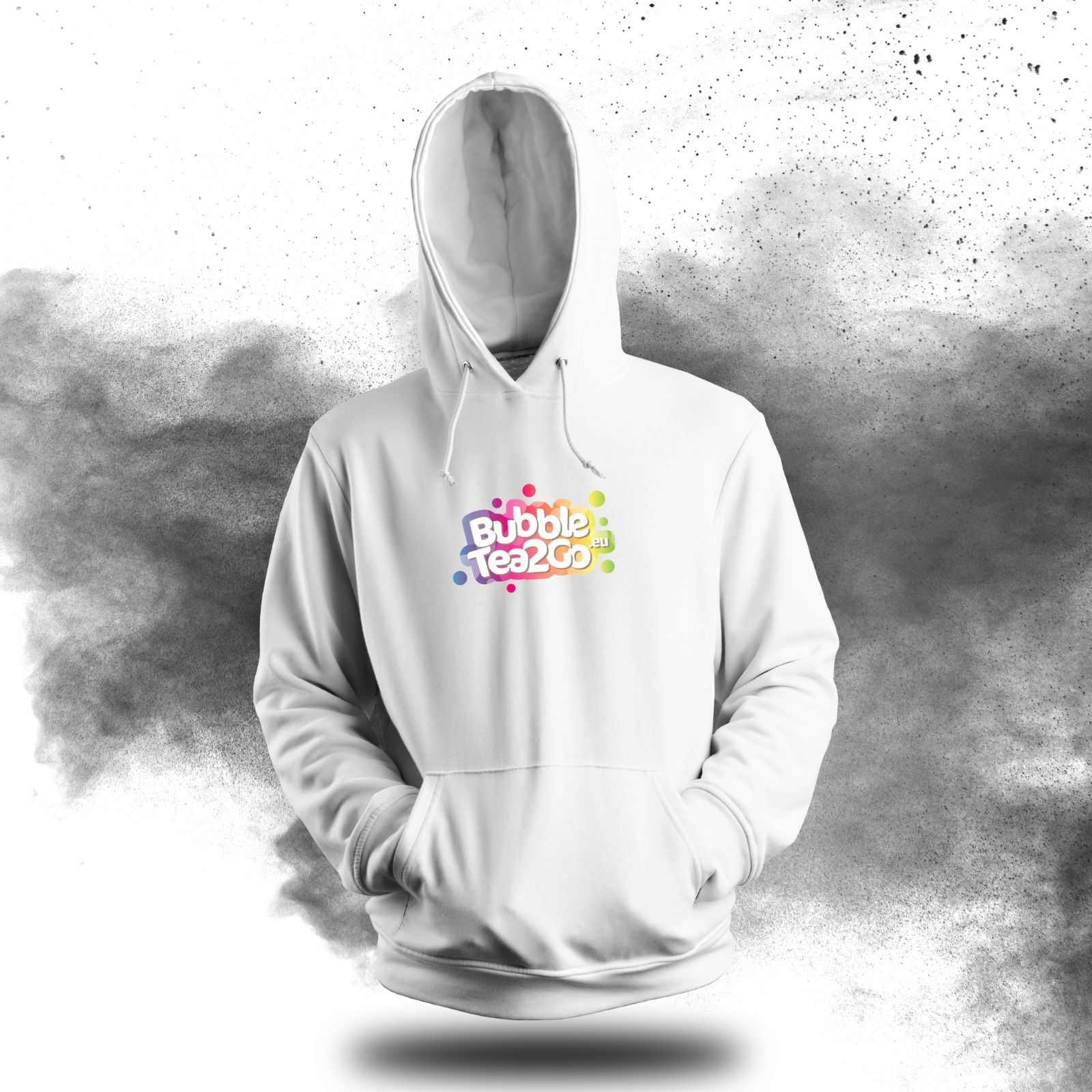 Pull blanc - Avec logo