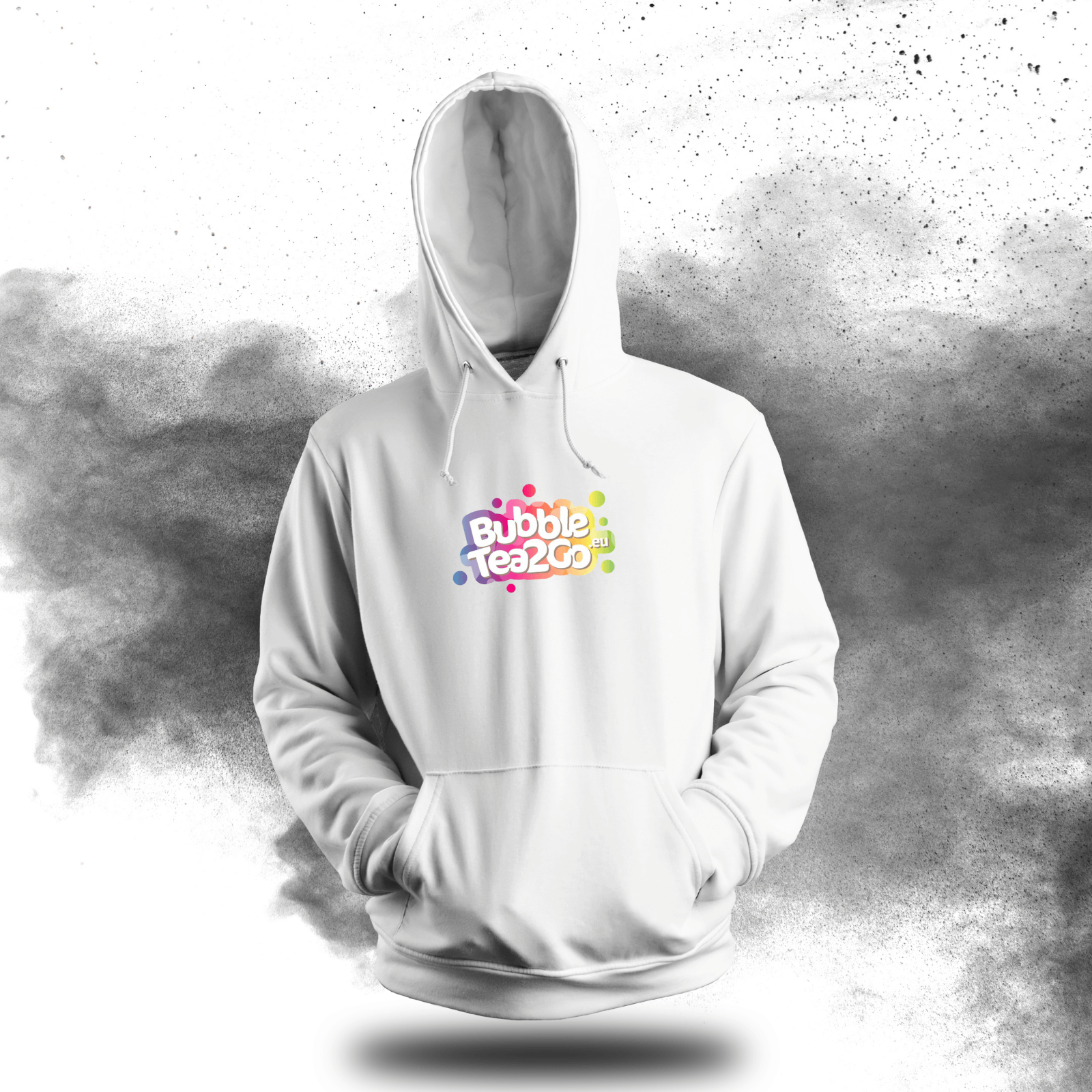 Pull blanc - Avec logo